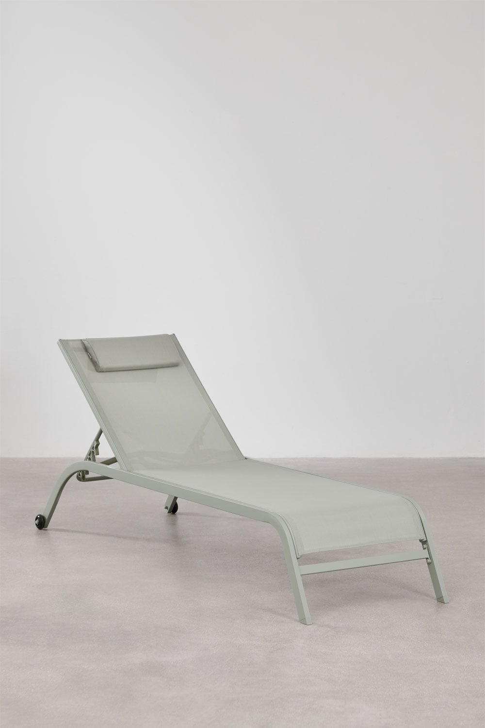 Chaise longue inclinable avec coussin Therys, image de la galerie 3