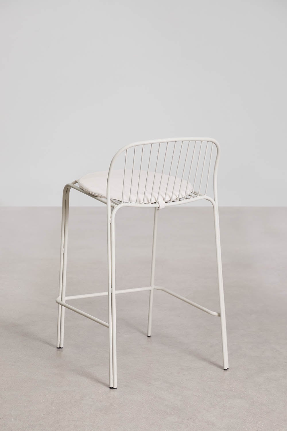 Pack de 2 tabourets hauts en acier Anerina, image de la galerie 3