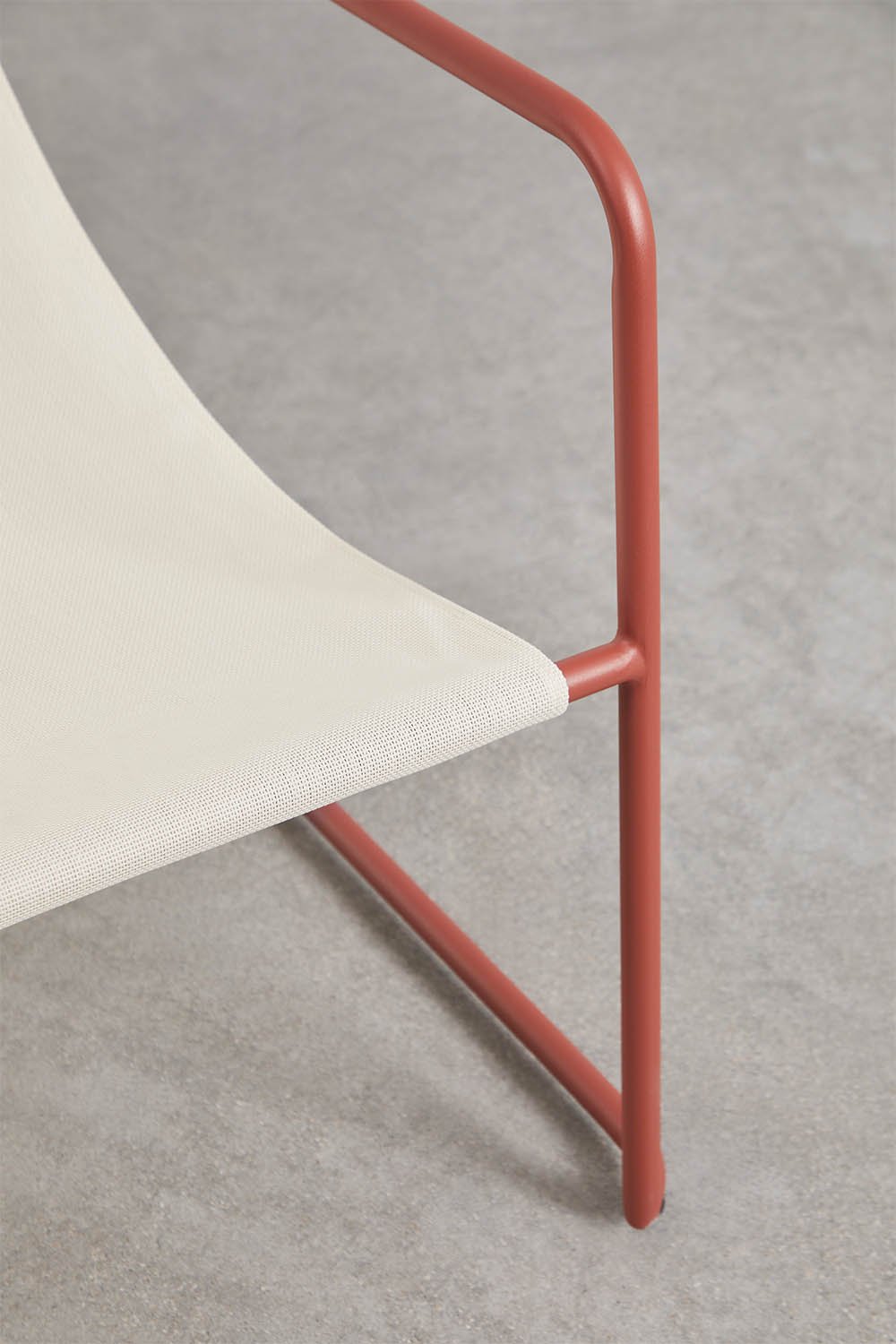 Hamac avec coussin et accoudoirs en acier Lorvian, image de la galerie 7