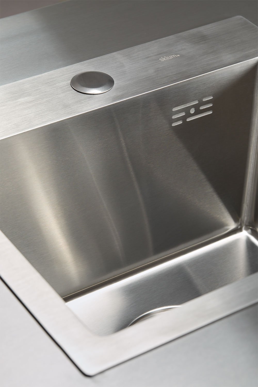 Module de rangement avec évier pour cuisine modulaire d'extérieur en acier Rivana, image de la galerie 5