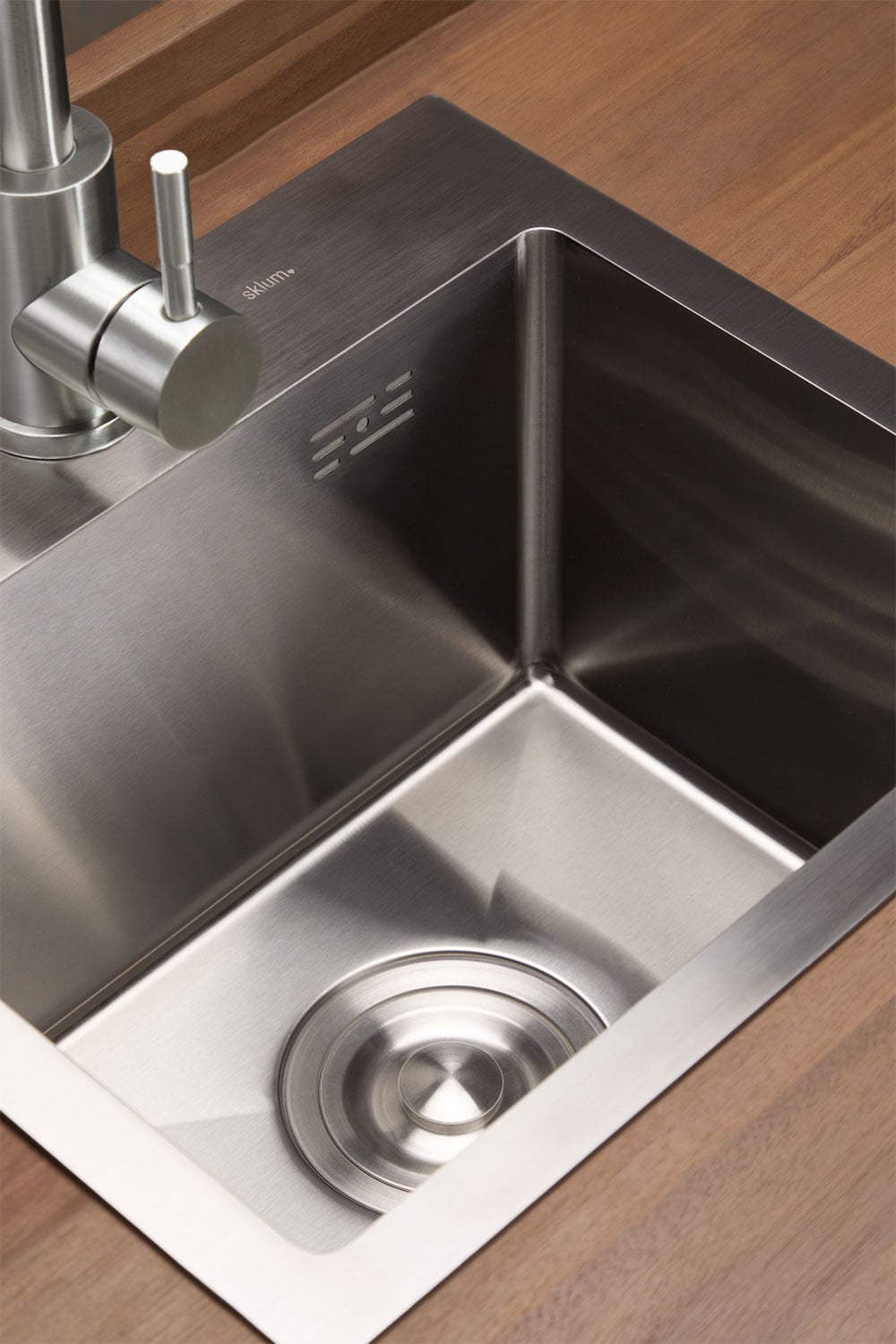 Cuisine modulaire d'extérieur 2 pièces avec évier et rangement en bois d'acacia Reggie, image de la galerie 4