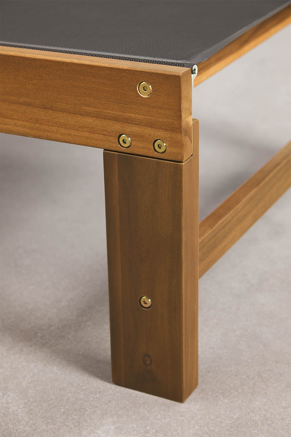 Chaise longue inclinable en bois Valerys, image de la galerie 8