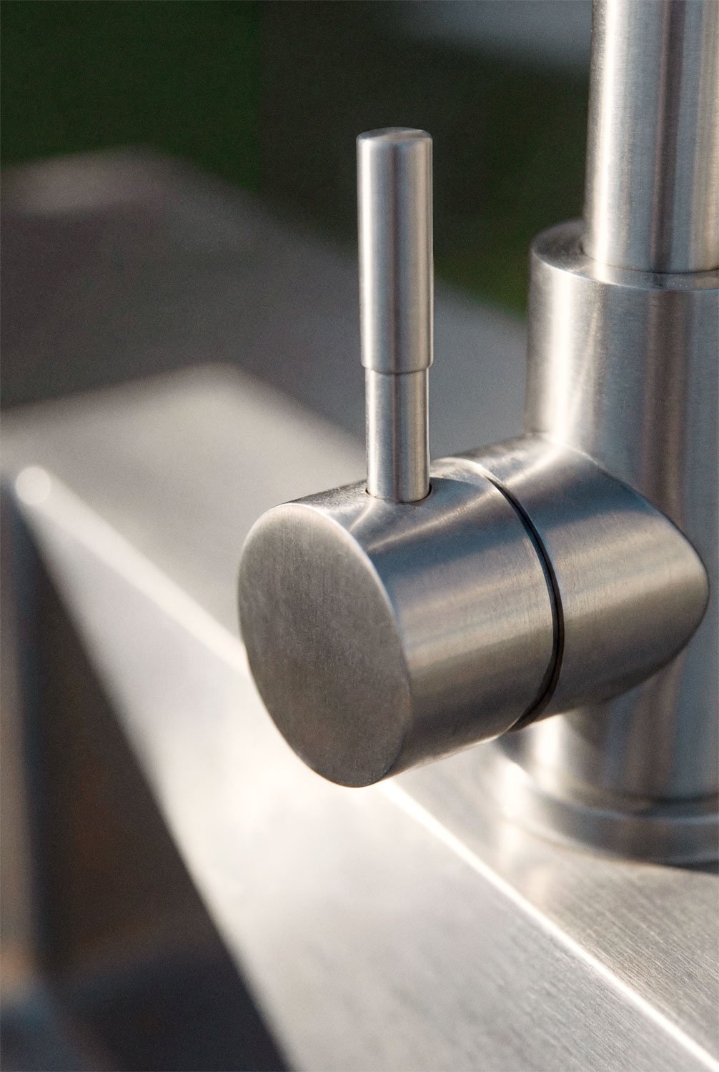 Robinet de cuisine d'extérieur avec bec haut en acier inoxydable Rintran, image de la galerie 2