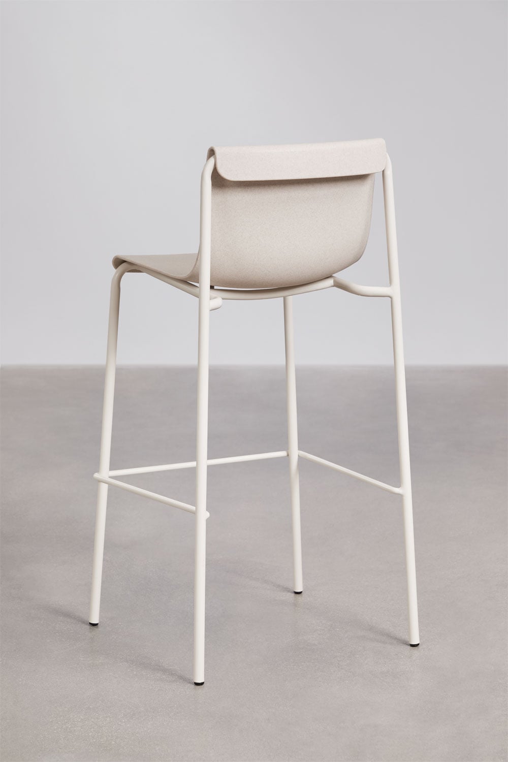 Pack de 2 tabourets hauts en polypropylène Ismene, image de la galerie 3