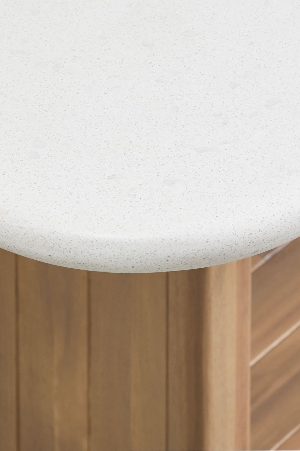 Table à manger rectangulaire 265x120 cm en bois d'acacia Siena, image de la galerie 4