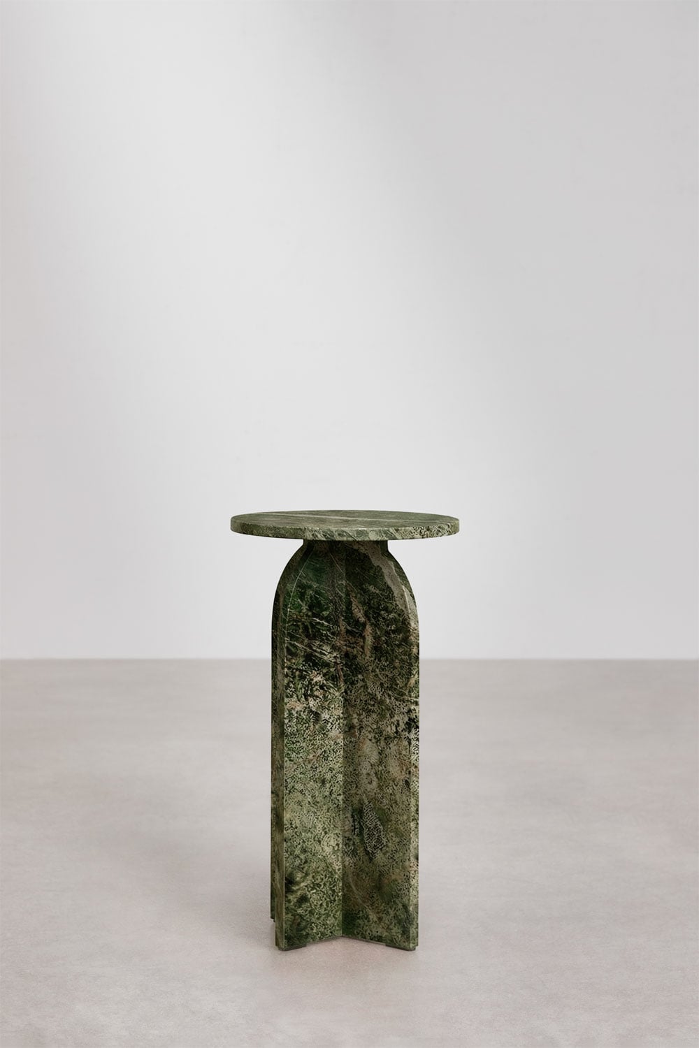 Table d'appoint ronde Ø30 cm en marbre Graham, image de la galerie 3