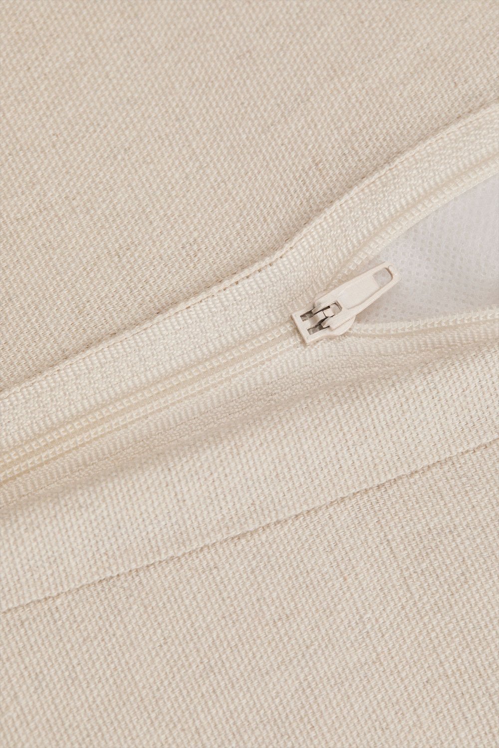 Coussin carré 40x40 cm en coton et lin Nisora, image de la galerie 6