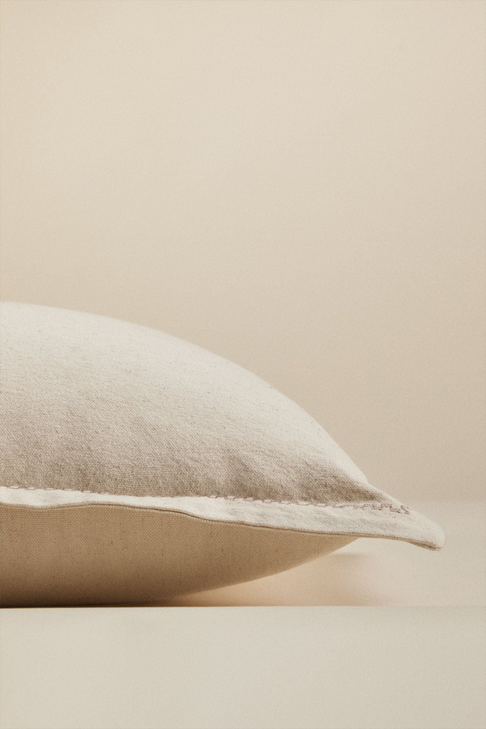 Coussin rectangulaire 30x50 cm en coton et lin Nisora, image de la galerie 3