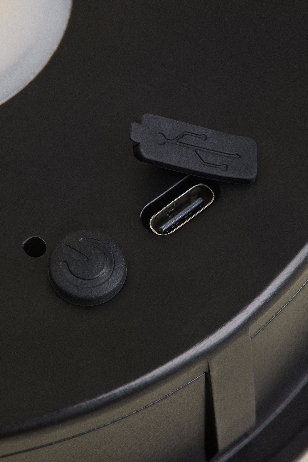 Lampe de table solaire LED sans fil pour extérieur en fer et corde tressée Krabi, image de la galerie 7