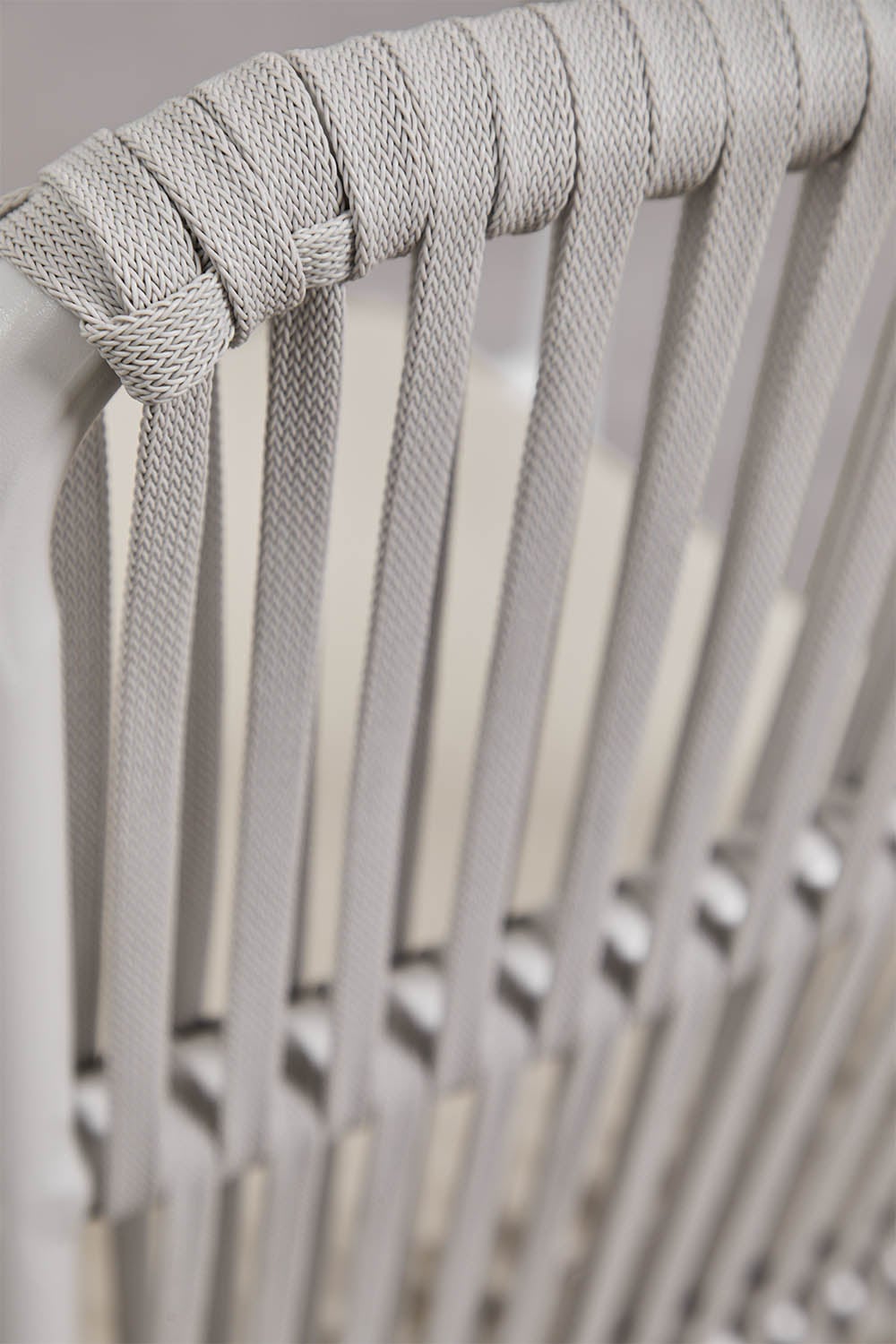 Chaise de salle à manger empilable avec accoudoirs en aluminium Alberta, image de la galerie 6