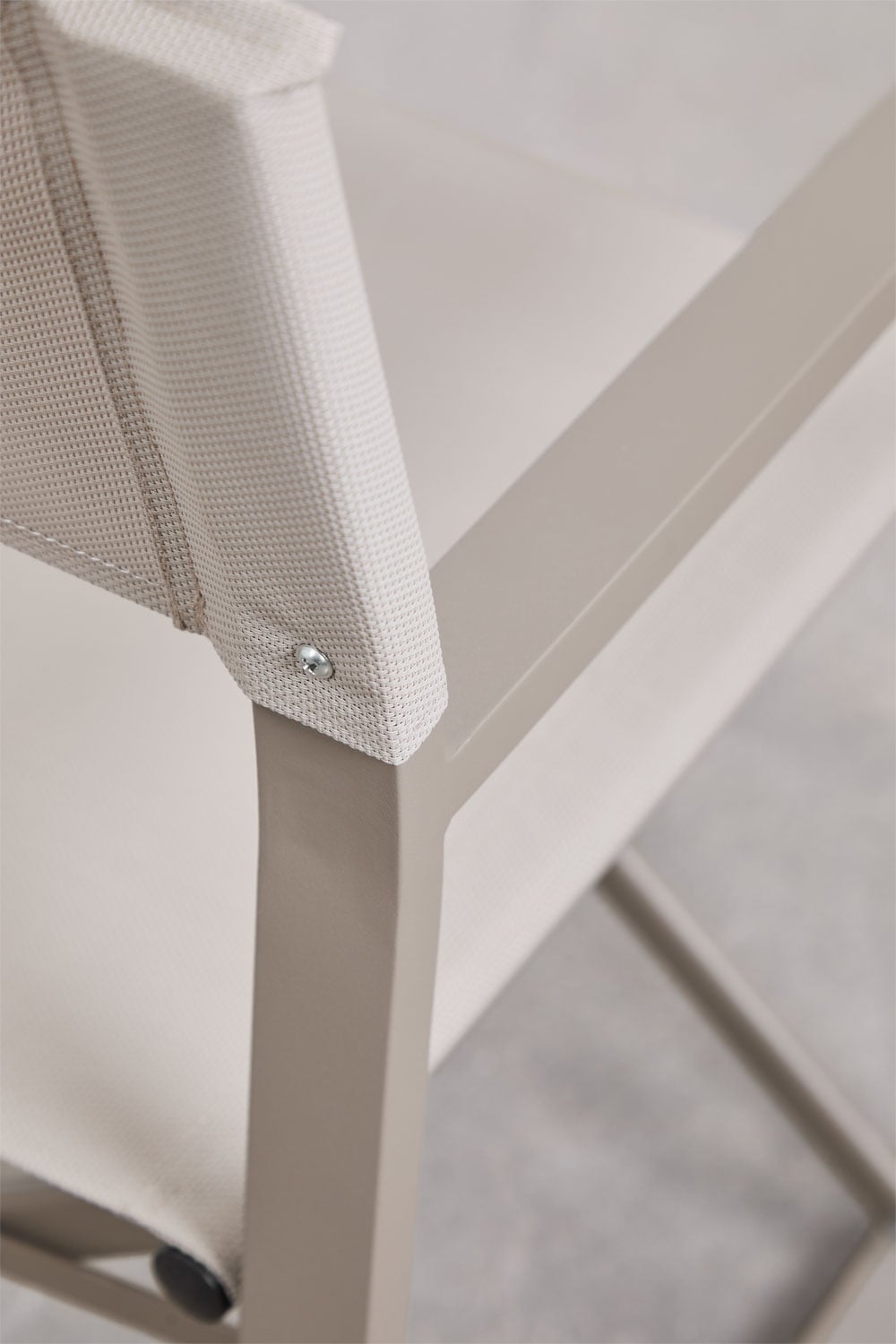 Chaise de réalisateur pliante de jardin en acier Antoliana, image de la galerie 5