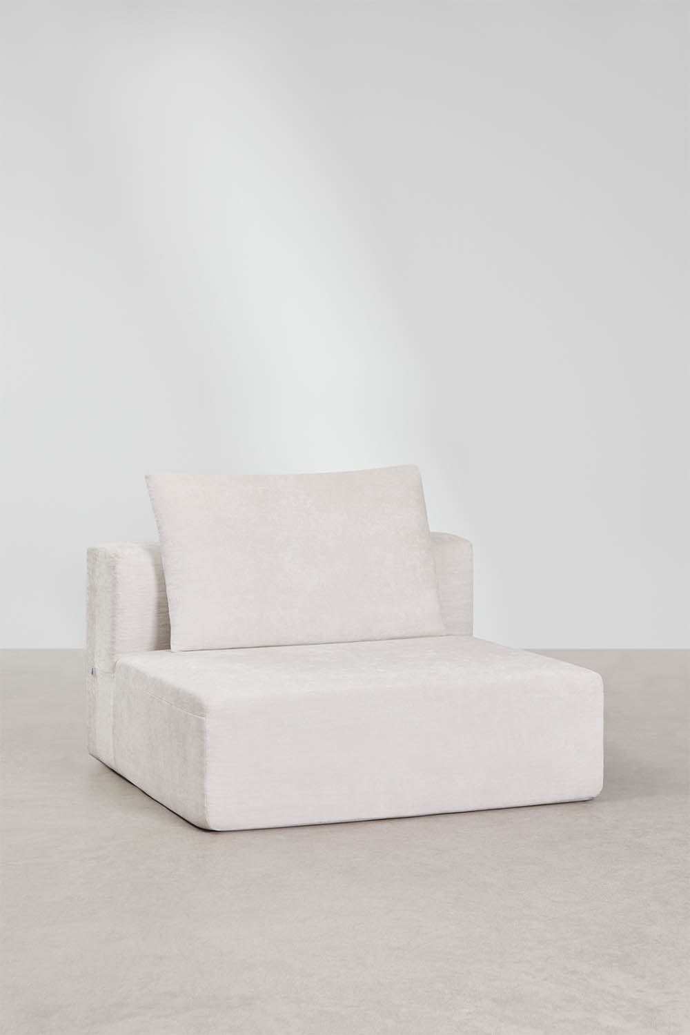 Module central pour canapé modulaire en chenille emballé sous vide Norridge, image de la galerie 1