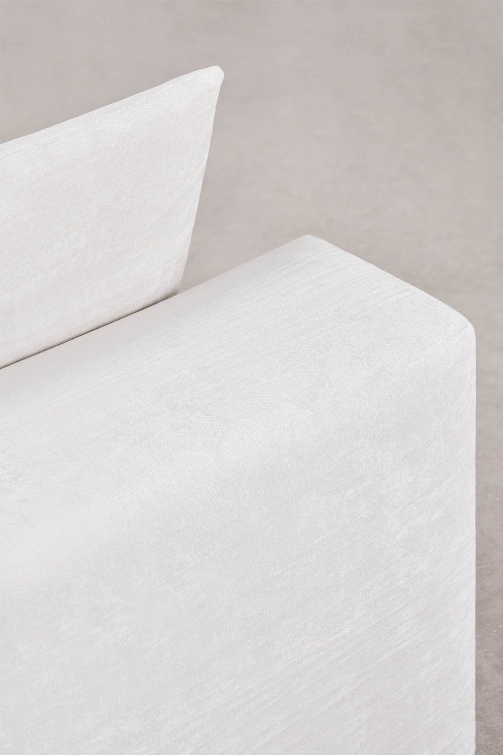 Module central pour canapé modulaire en chenille emballé sous vide Norridge, image de la galerie 5