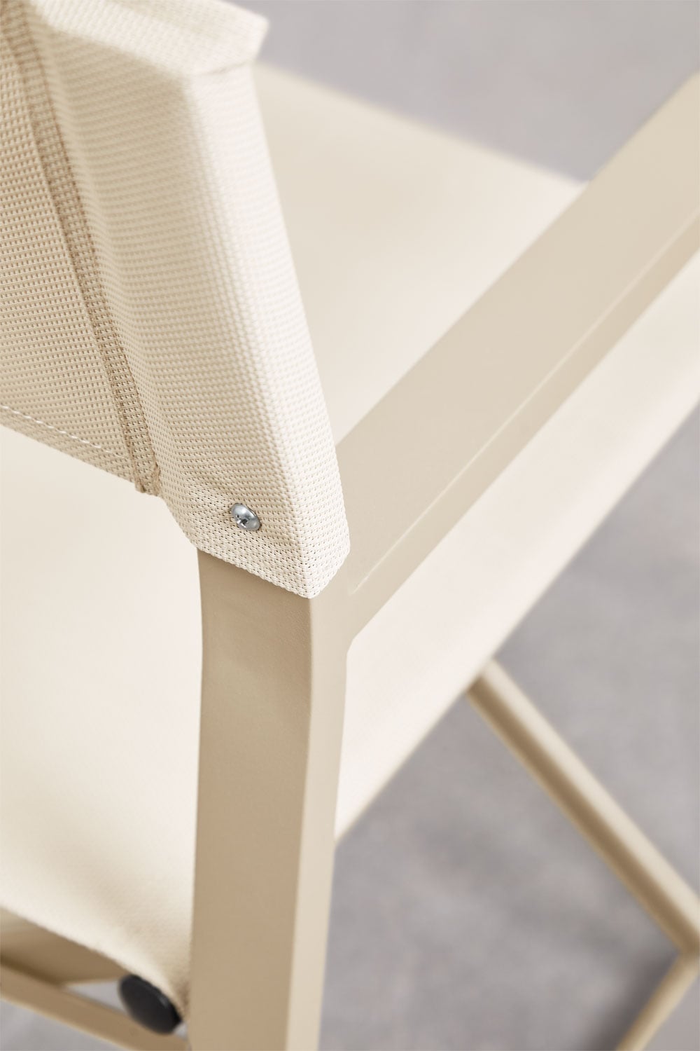 Chaise de réalisateur pliante de jardin en acier Antoliana, image de la galerie 5