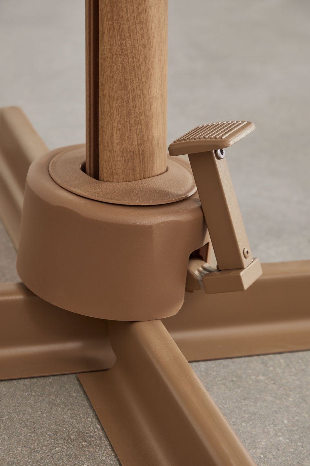 Parasol Ø290 cm en tissu et aluminium Cannes, image de la galerie 11