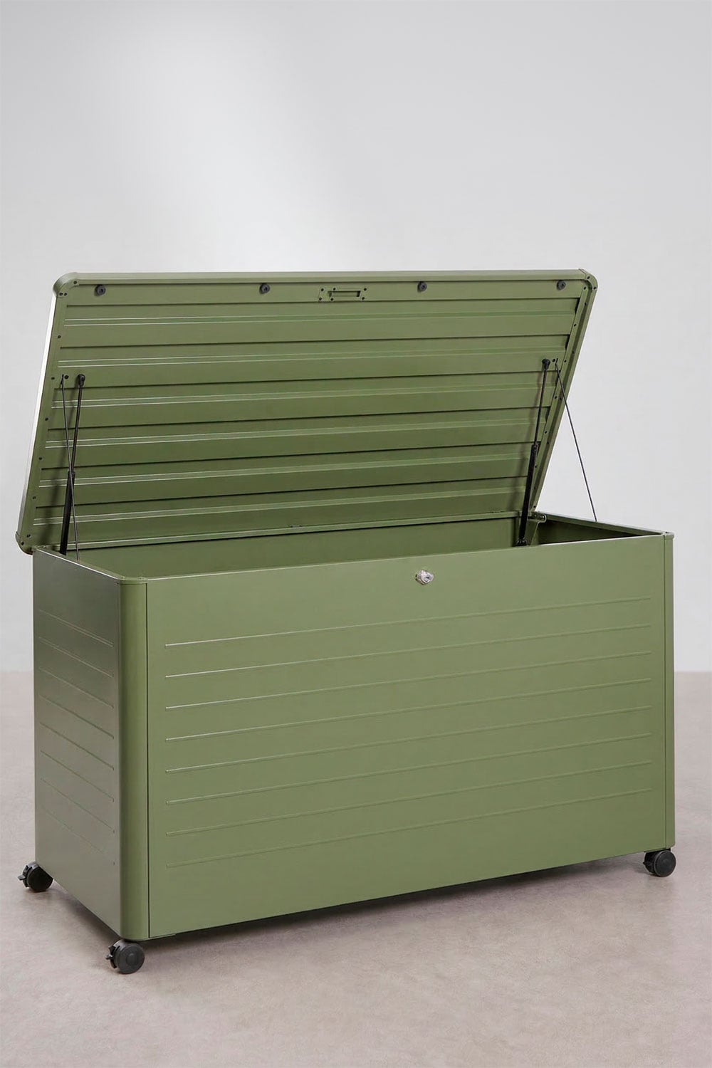 Coffre de rangement pour jardin en acier Forzan, image de la galerie 2