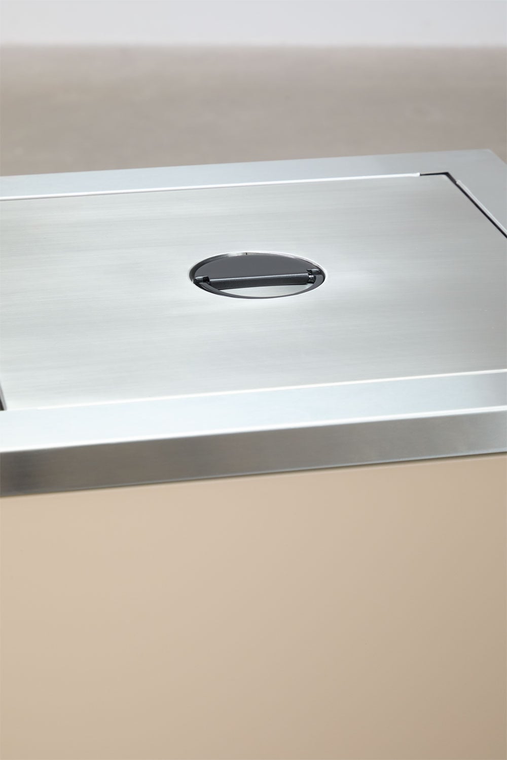 Module d'angle de rangement pour cuisine modulaire d'extérieur en acier Savona, image de la galerie 5