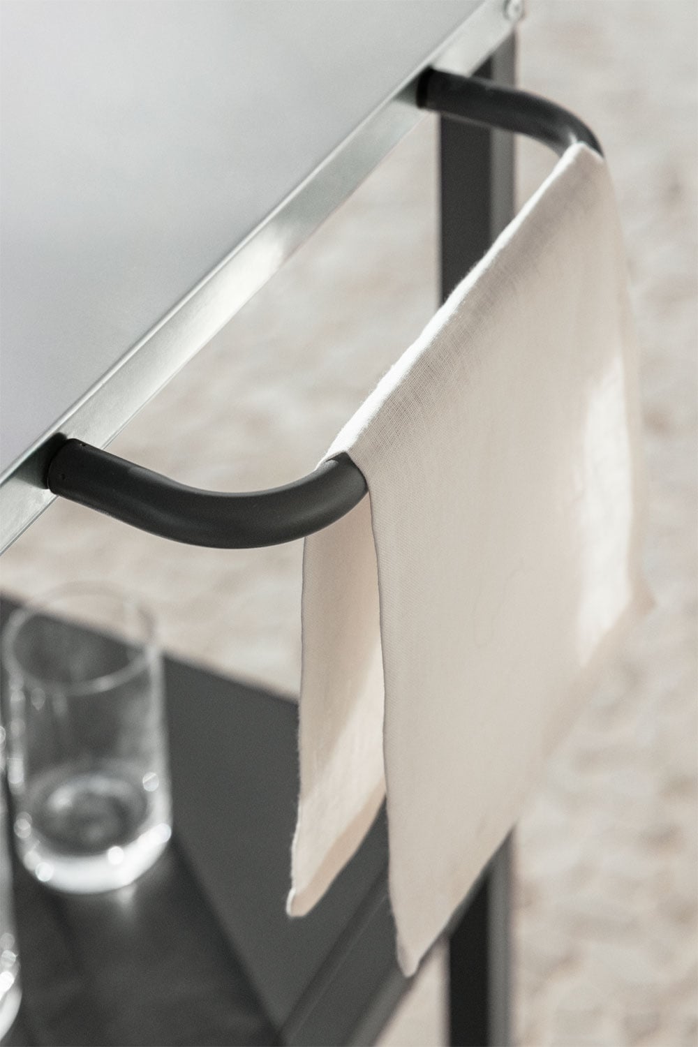 Chariot de cuisine modulaire d'extérieur en acier Savona, image de la galerie 2