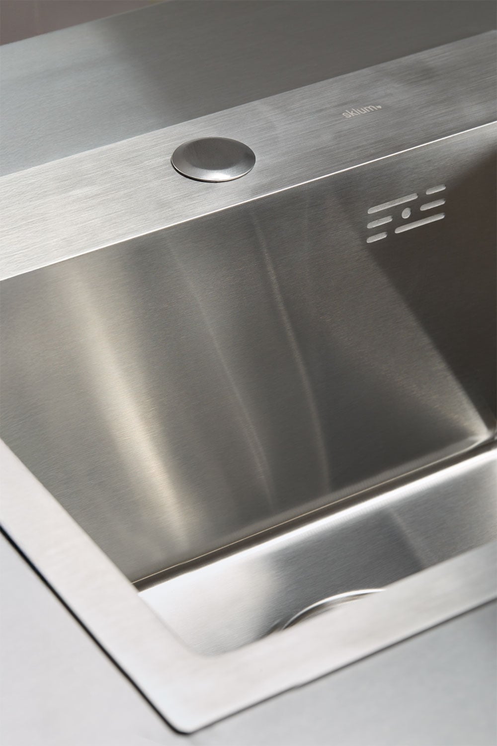 Module de rangement avec évier pour cuisine modulaire d'extérieur en acier Rivana, image de la galerie 5