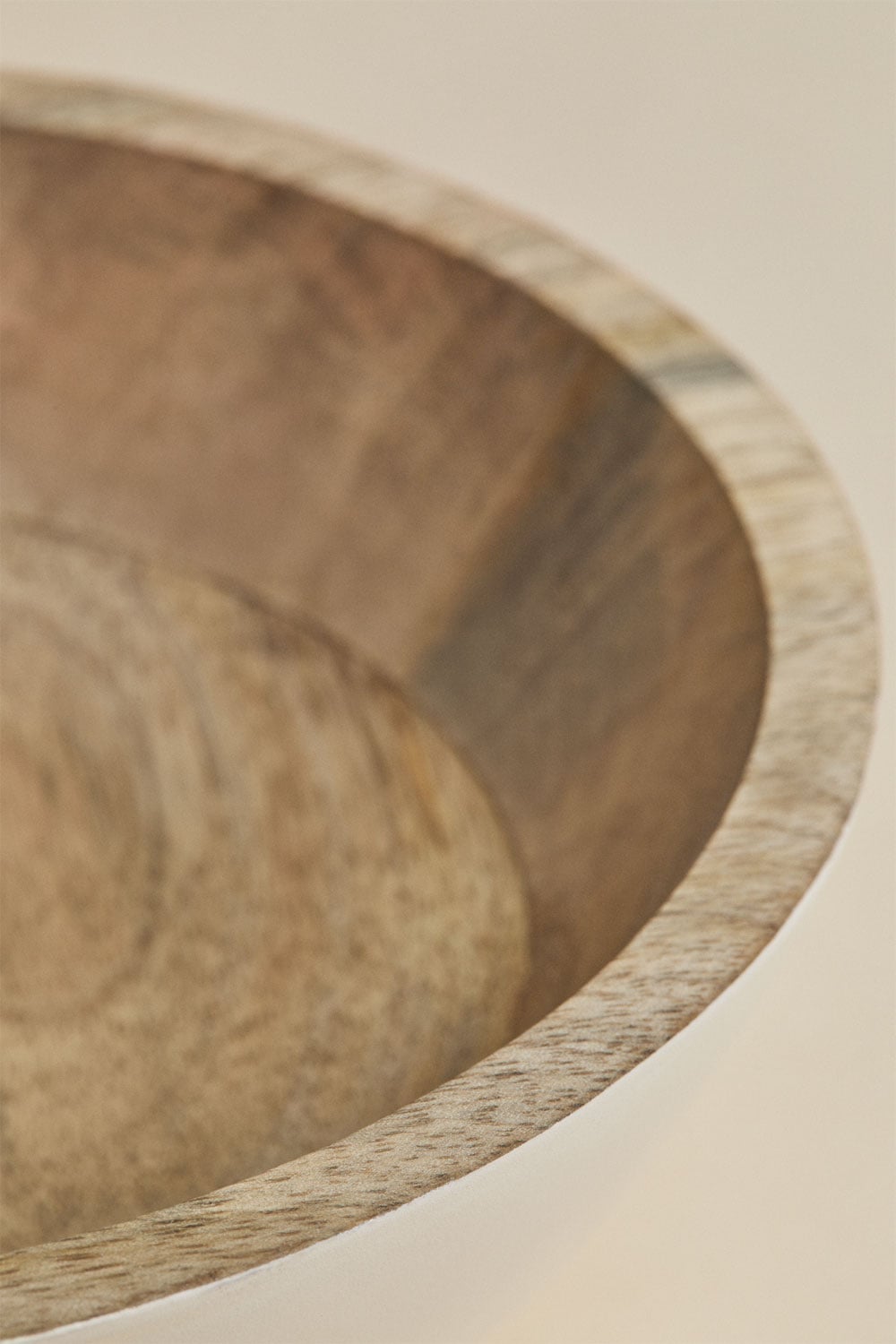 Bol décoratif en bois de manguier Fruela, image de la galerie 3