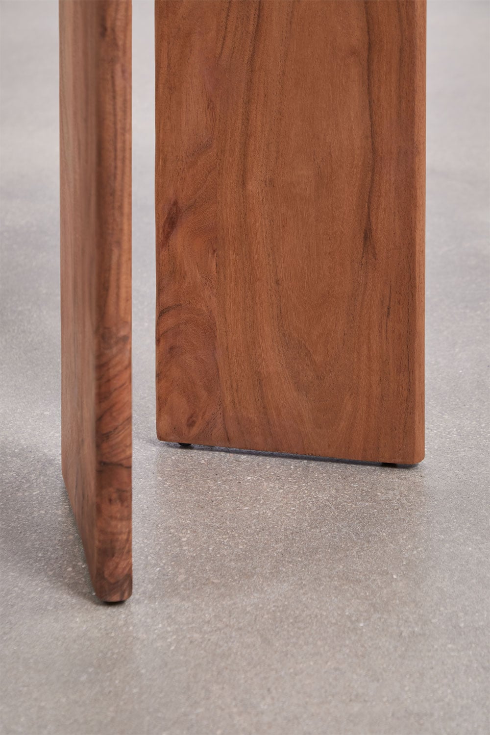 Console d'entrée 100x40 cm en bois d'acacia et carreaux Aitana, image de la galerie 6