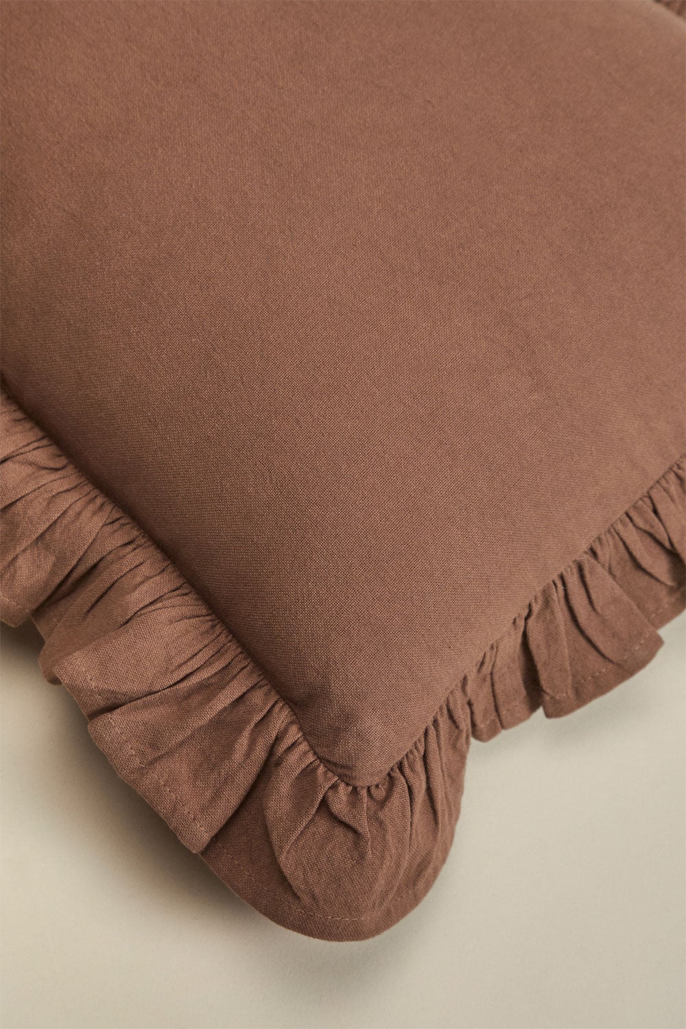 Coussin rectangulaire 35x50 cm en coton Clouzot, image de la galerie 4