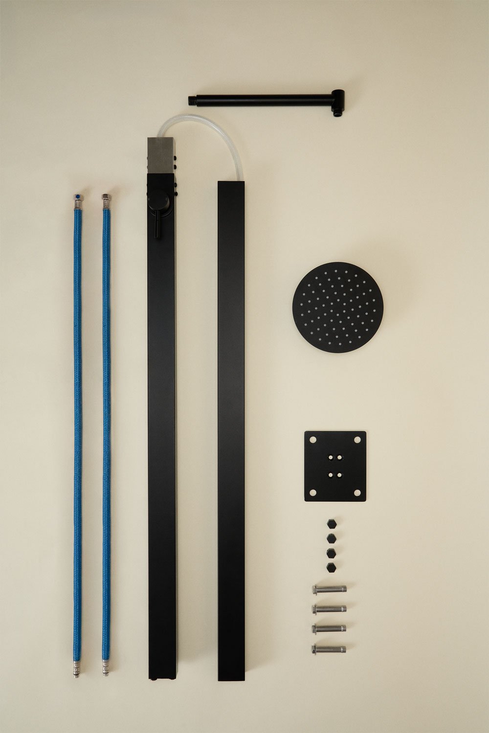 Douche extérieure en acier inoxydable Hernan, image de la galerie 6