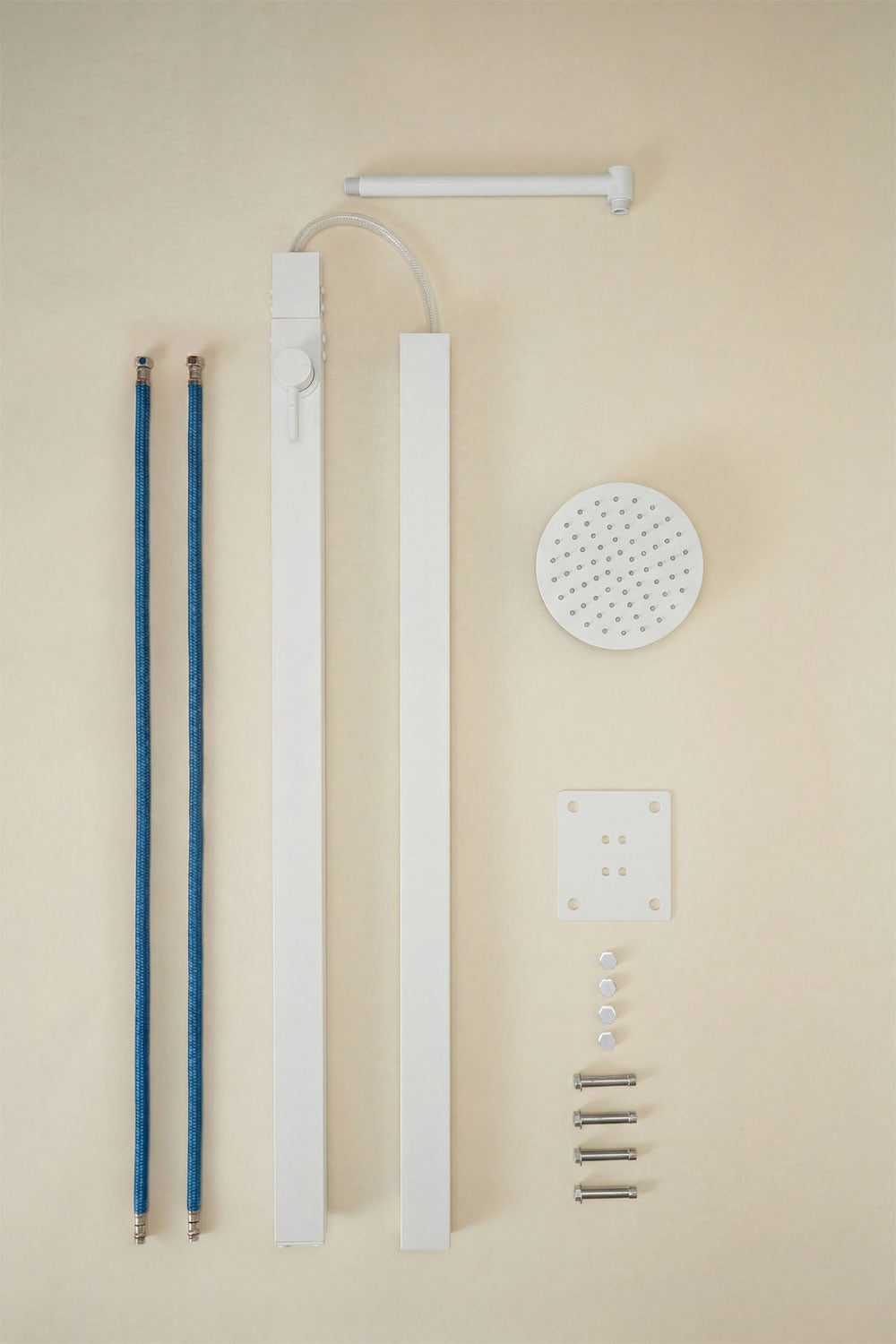 Douche extérieure en acier inoxydable Hernan, image de la galerie 6