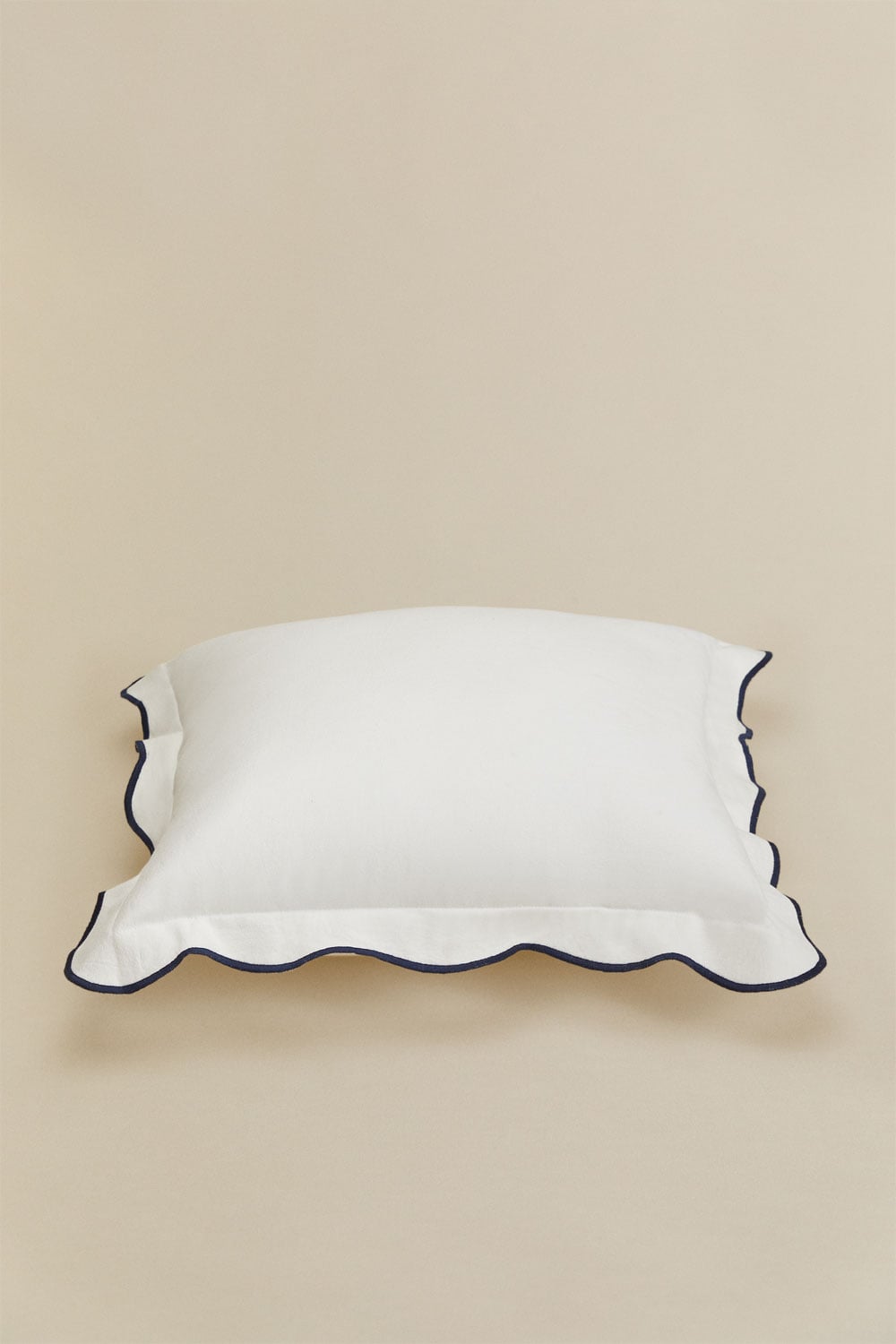 Coussin carré 45x45 cm en coton Kovey, image de la galerie 2