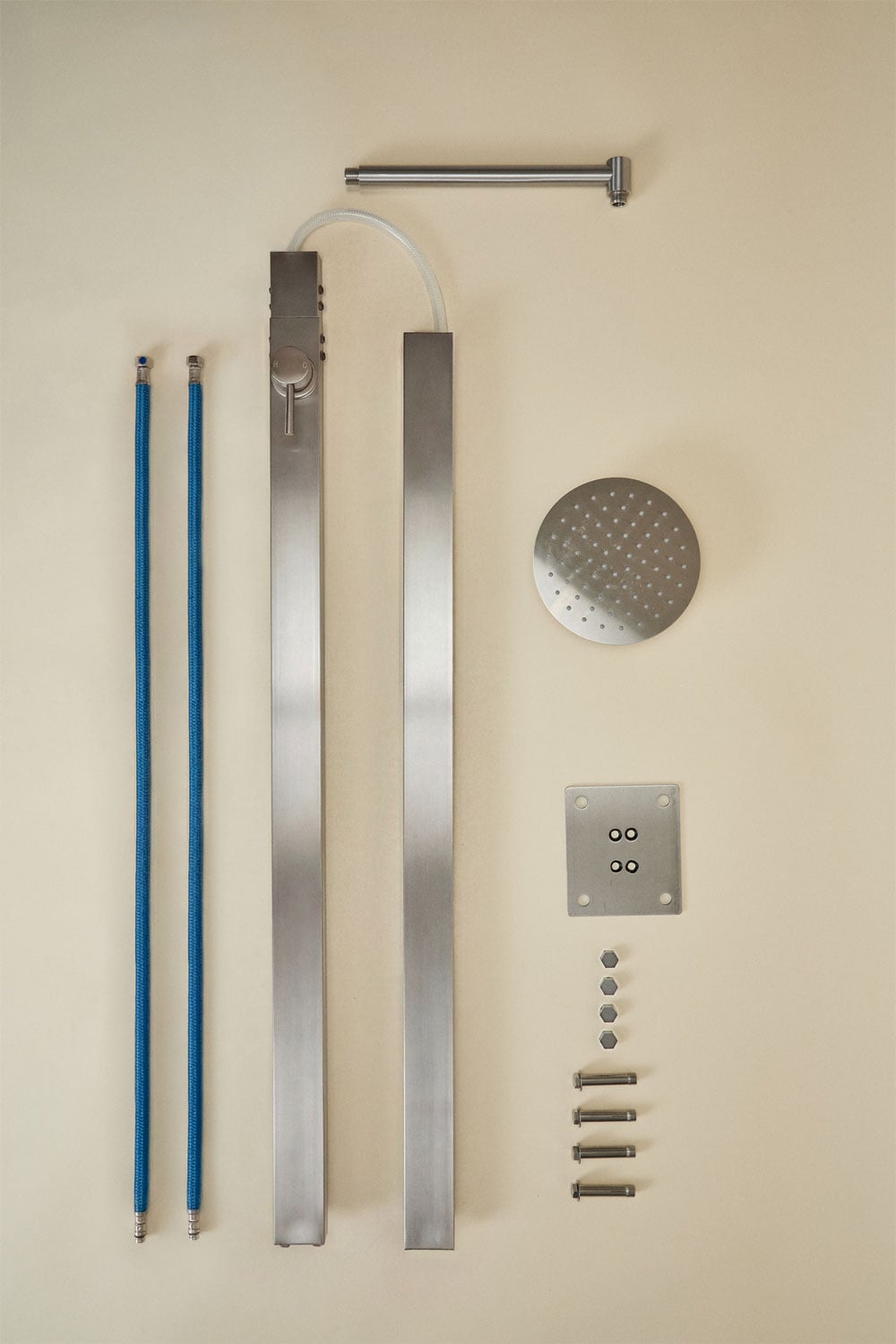 Douche extérieure en acier inoxydable Hernan, image de la galerie 8