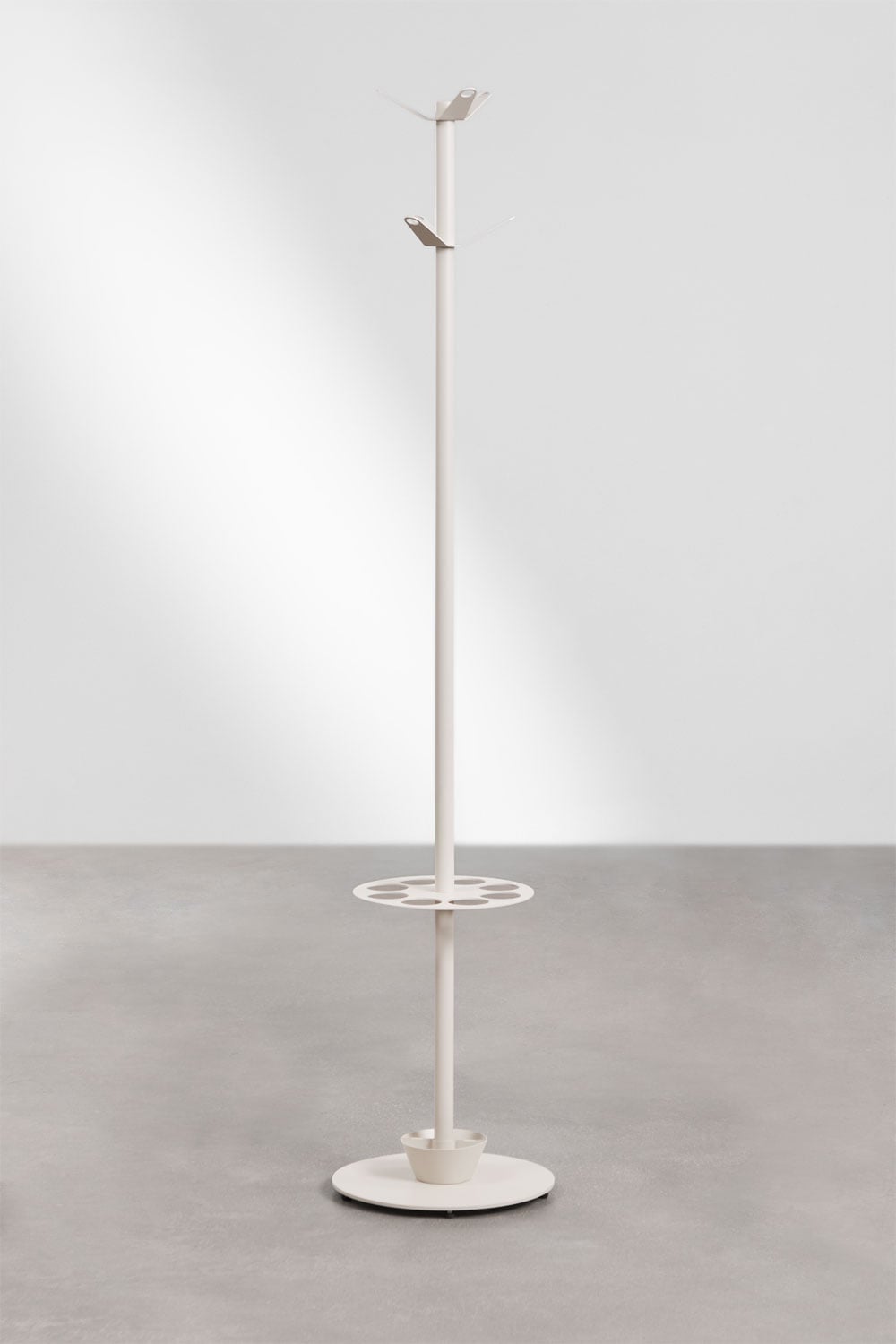 Porte-manteau sur pied avec porte-parapluie en fer Ercilia, image de la galerie 1