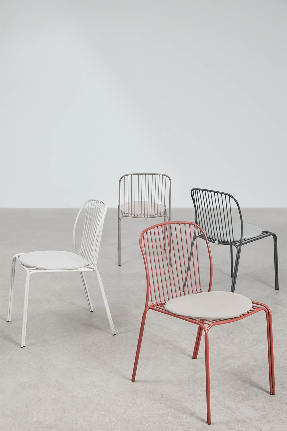 Chaise de jardin en acier Anerina, image de la galerie 9