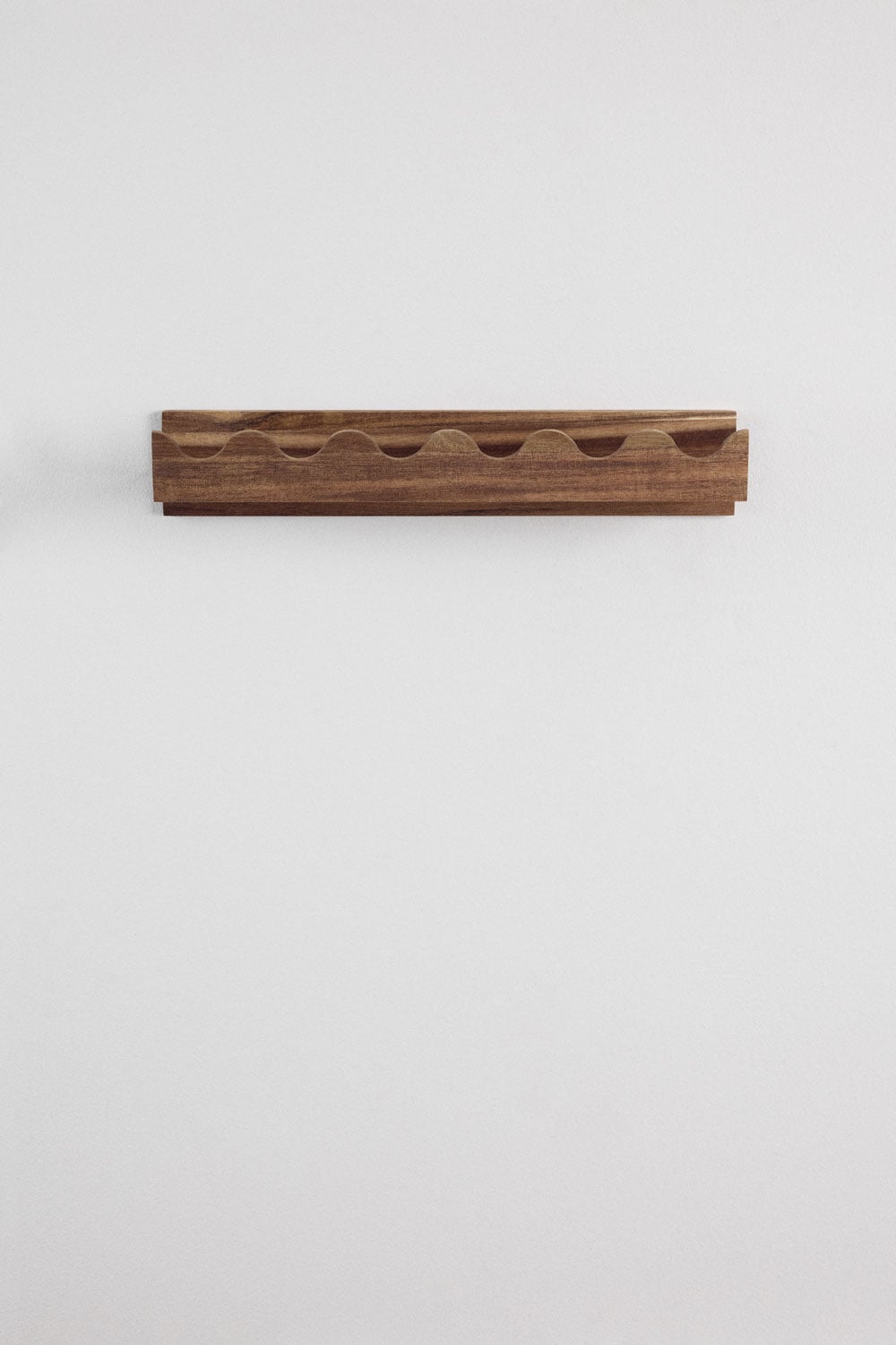 Étagère murale ↔︎ 40 cm en bois d'acacia Gaupen, image de la galerie 2