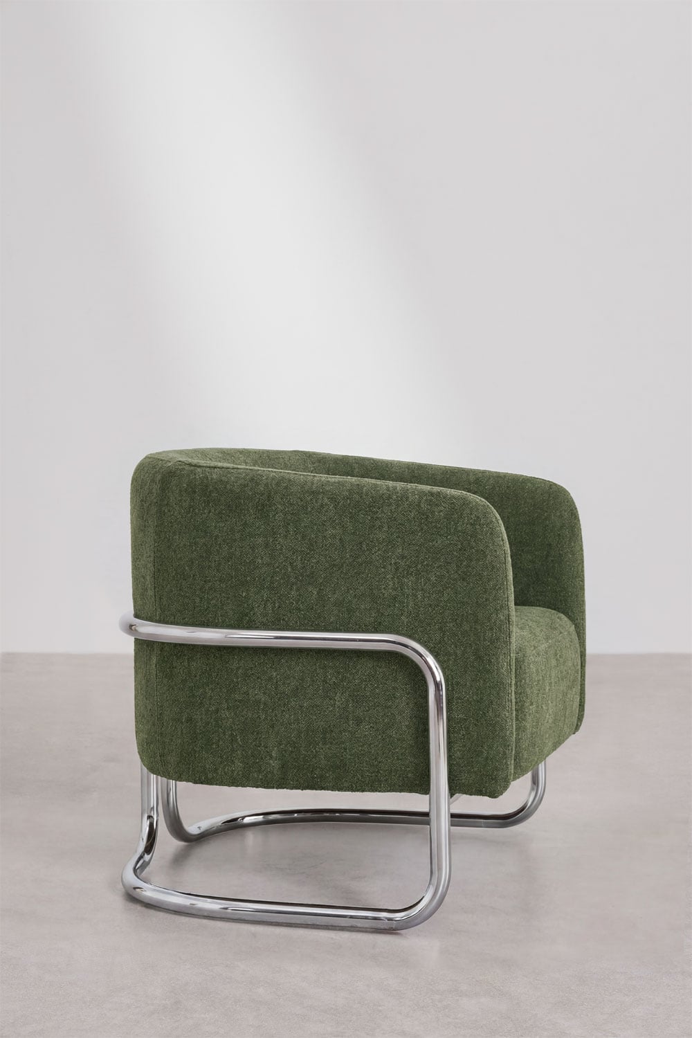 Fauteuil rembourré et en fer Zantria, image de la galerie 3