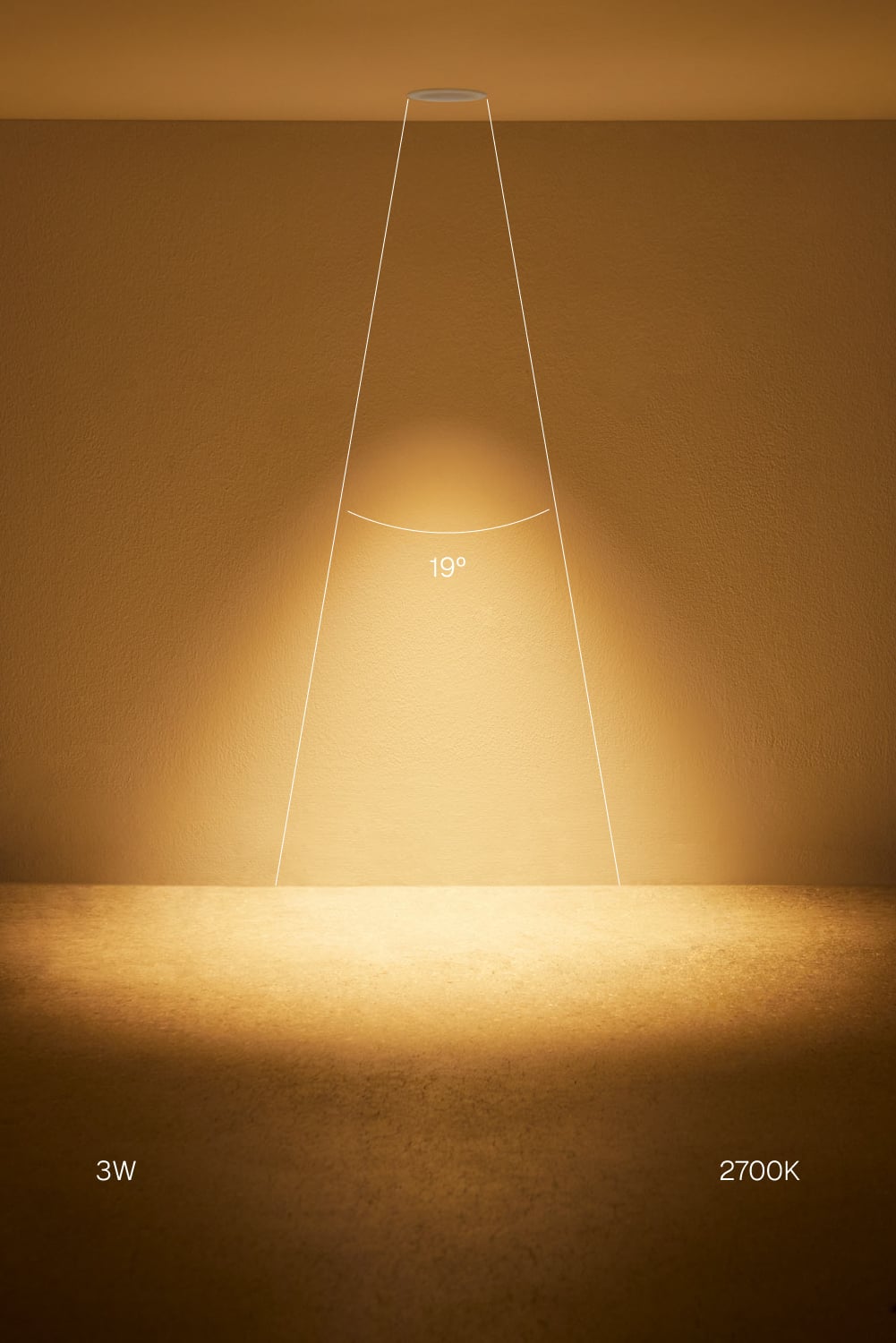 Downlight LED encastrable sans cadre trimless rond en aluminium Louisiane, imagen de galeria 2