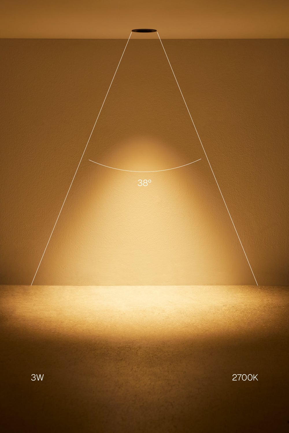 Pack de 2 downlights LED encastrables sans cadre trimless ronds en aluminium Louisiane, image de la galerie 2