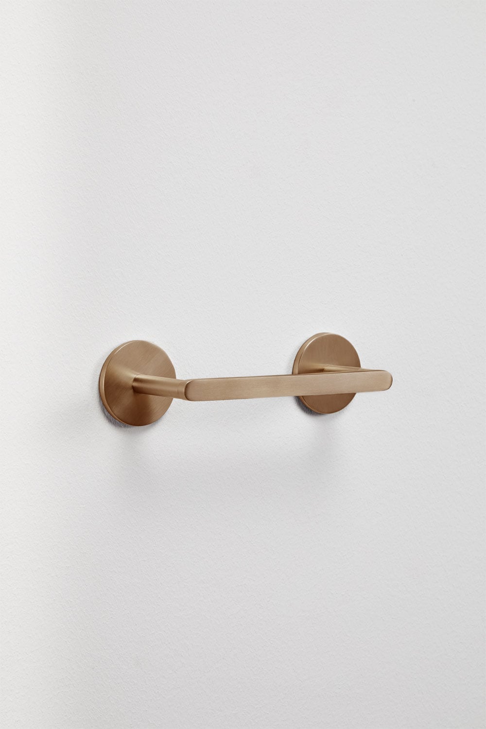 Porte-papier toilette en acier inoxydable or rose brossé Caldrumi, image de la galerie 1