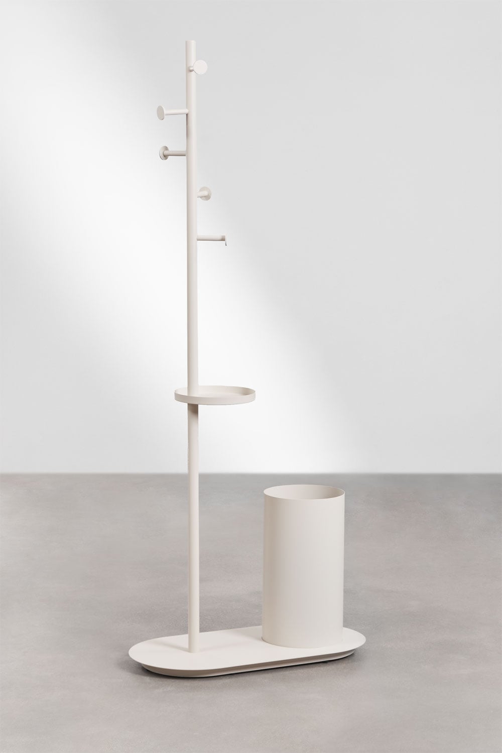 Porte-manteau sur pied avec porte-parapluie en fer Isalune, image de la galerie 1