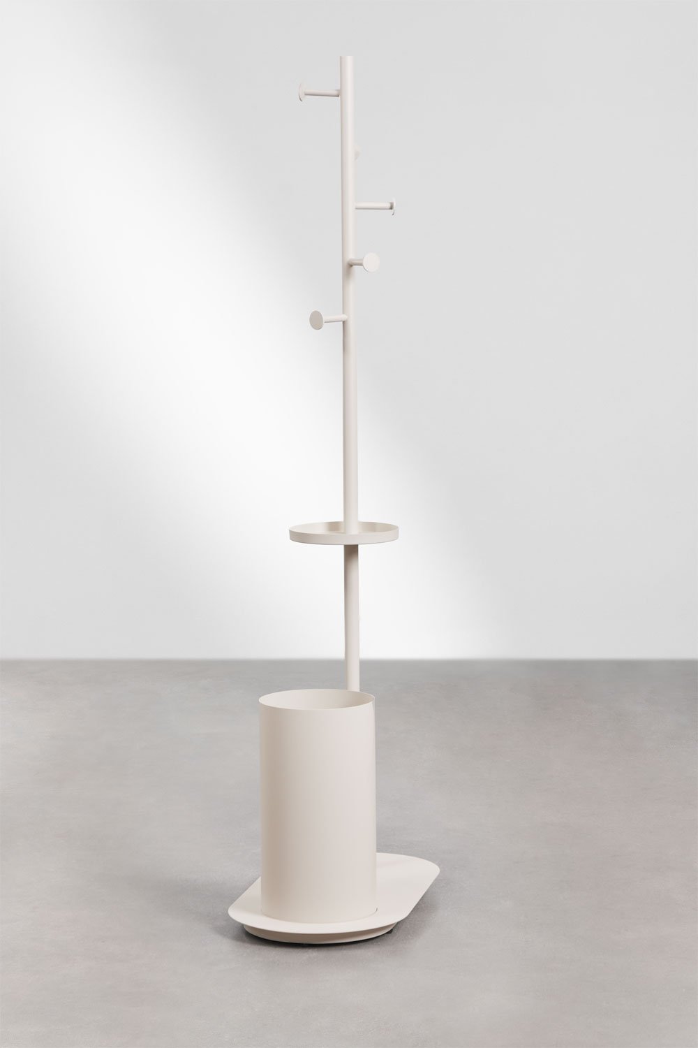 Porte-manteau sur pied avec porte-parapluie en fer Isalune, image de la galerie 2