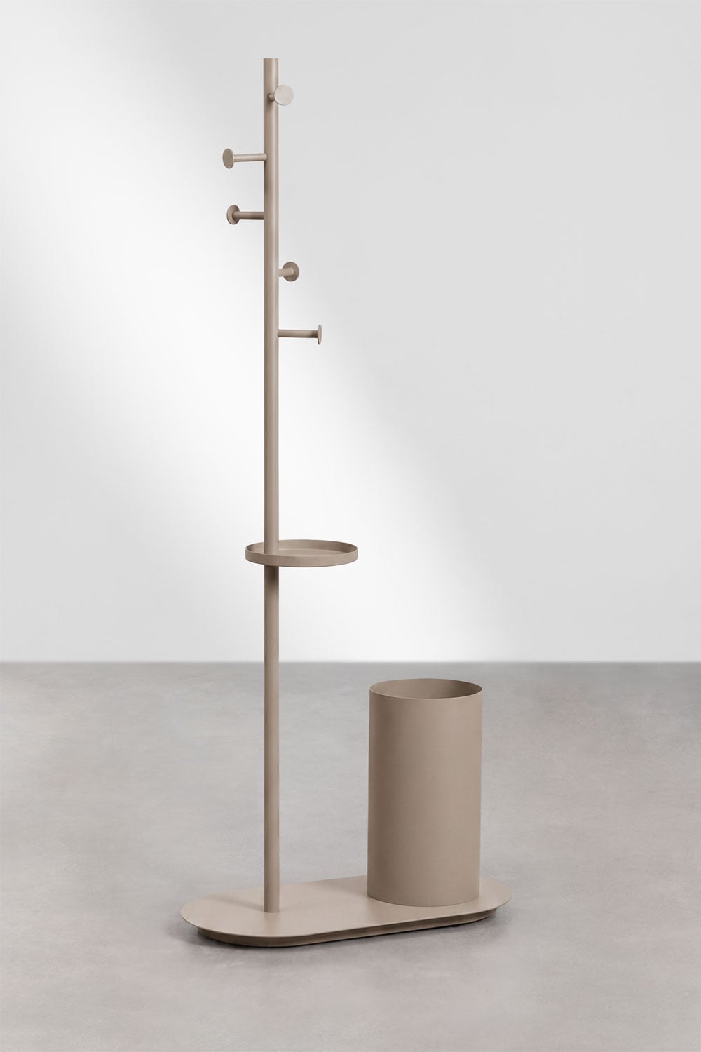 Porte-manteau sur pied avec porte-parapluie en fer Isalune, image de la galerie 1