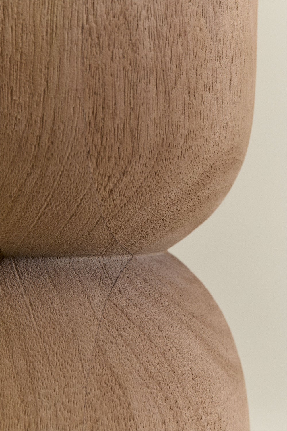 Socle pour lampe de table en bois de manguier Diniz, image de la galerie 3