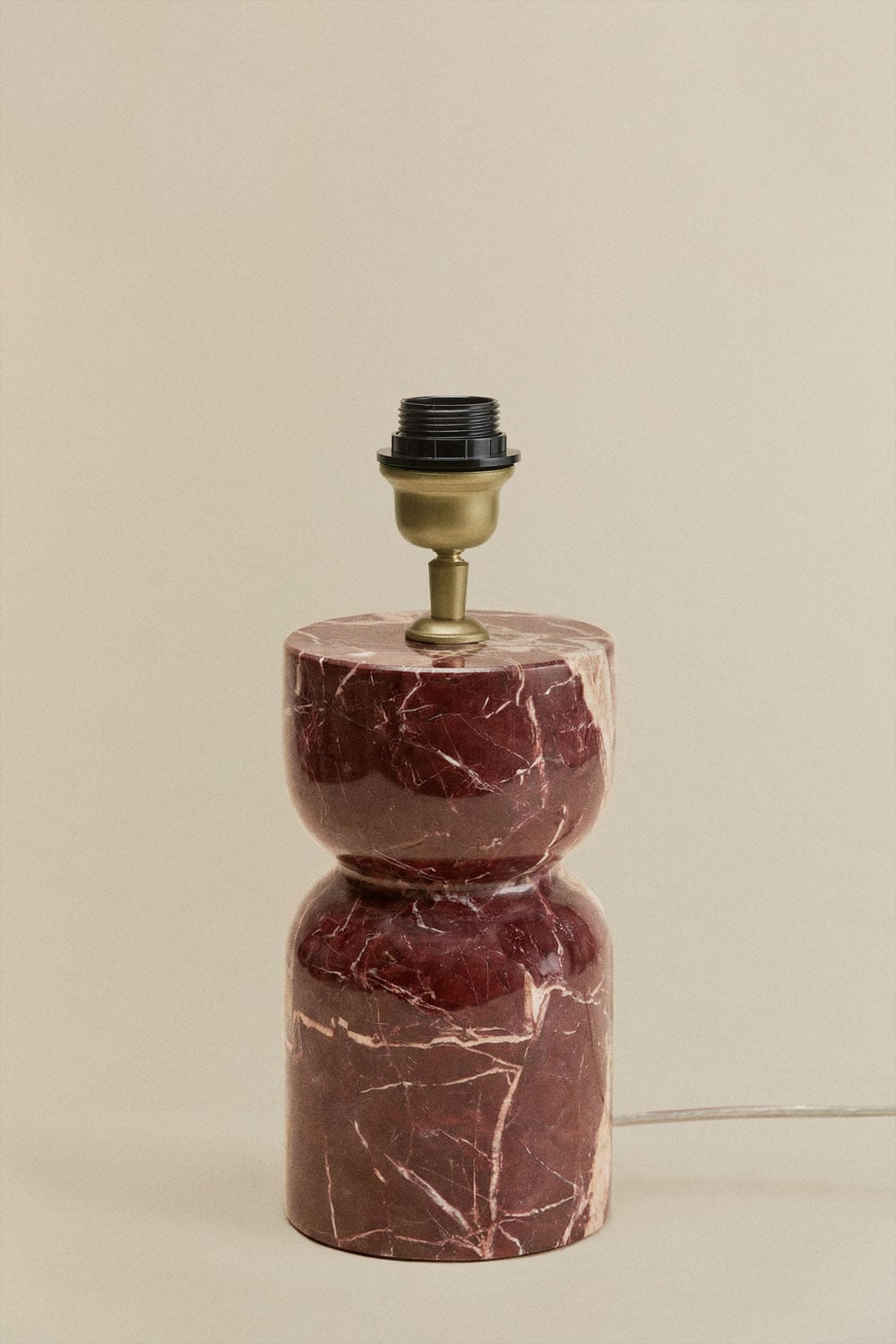 Socle pour lampe de table en pierre naturelle Diniz, image de la galerie 3
