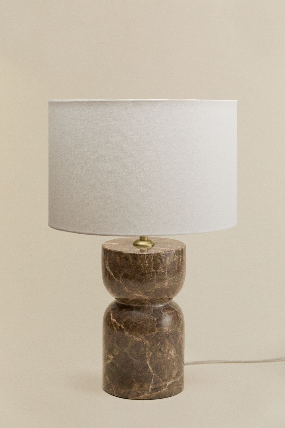Lampe de table en pierre naturelle Diniz, image de la galerie 3