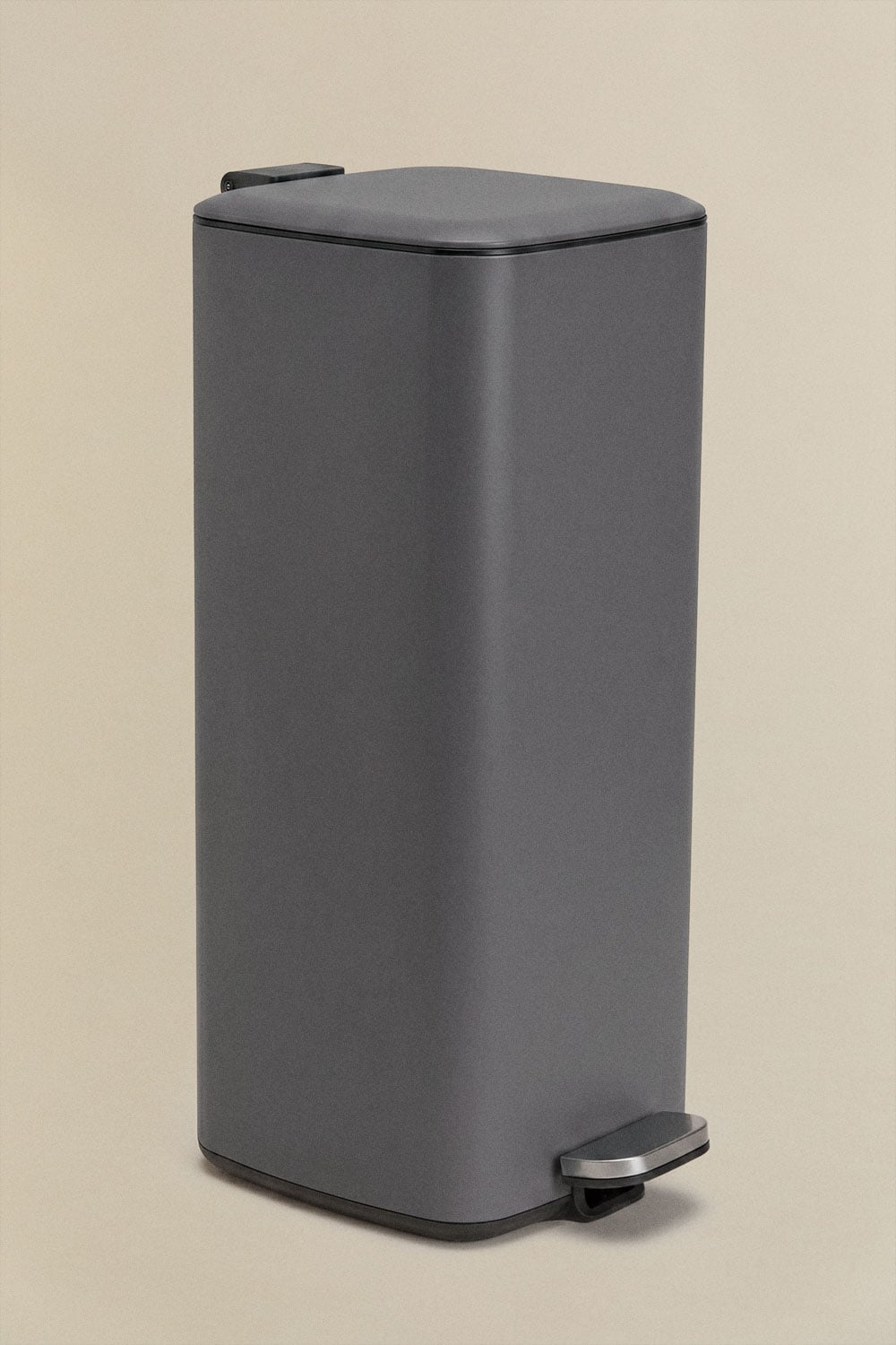 Poubelle à pédale pour extérieur en acier Sosuina, image de la galerie 1