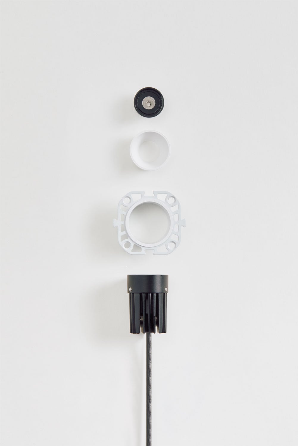 Downlight LED encastrable sans cadre trimless rond Ø3,6 cm en aluminium Luisiana, imagen de galeria 7