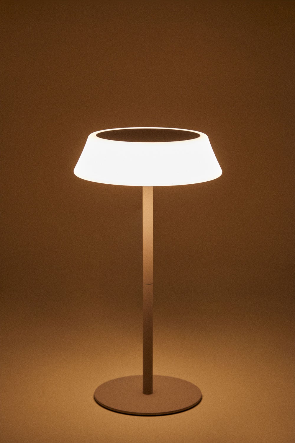 Lampe de table solaire LED sans fil en polyéthylène et fer Ulenia, image de la galerie 5
