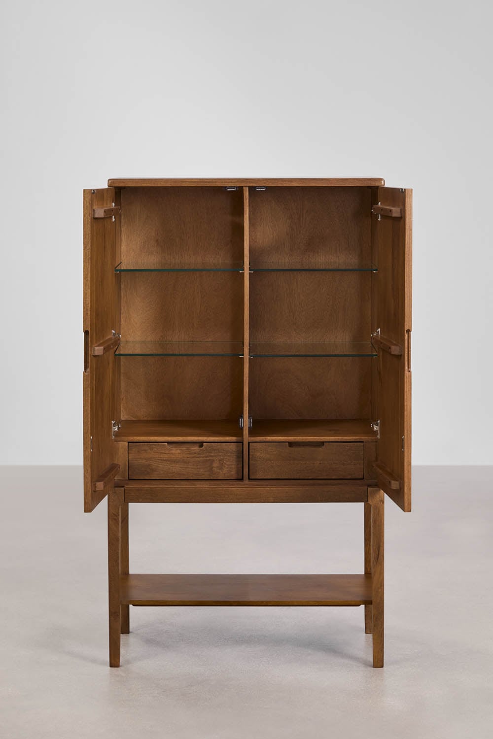 Buffet haut 90x45 cm en bois de manguier Kenscoff, image de la galerie 3