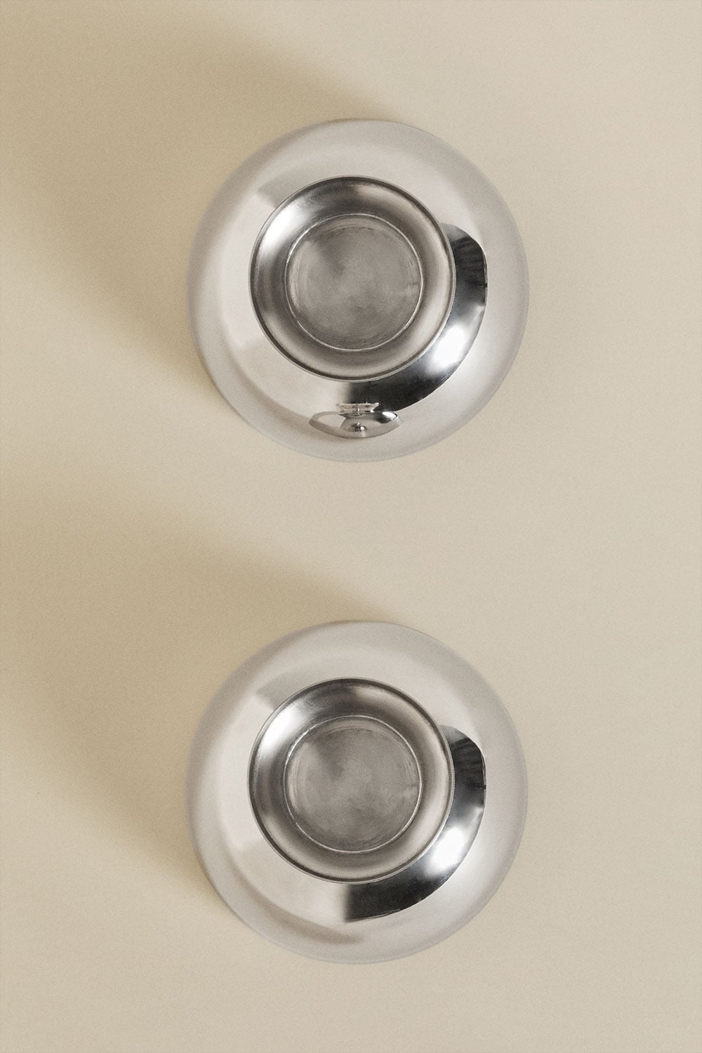 Pack de 2 bols en acier inoxydable Ladispoli, image de la galerie 4