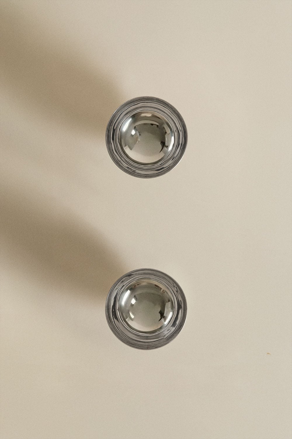 Pack de 2 bols en acier inoxydable Ladispoli, image de la galerie 1