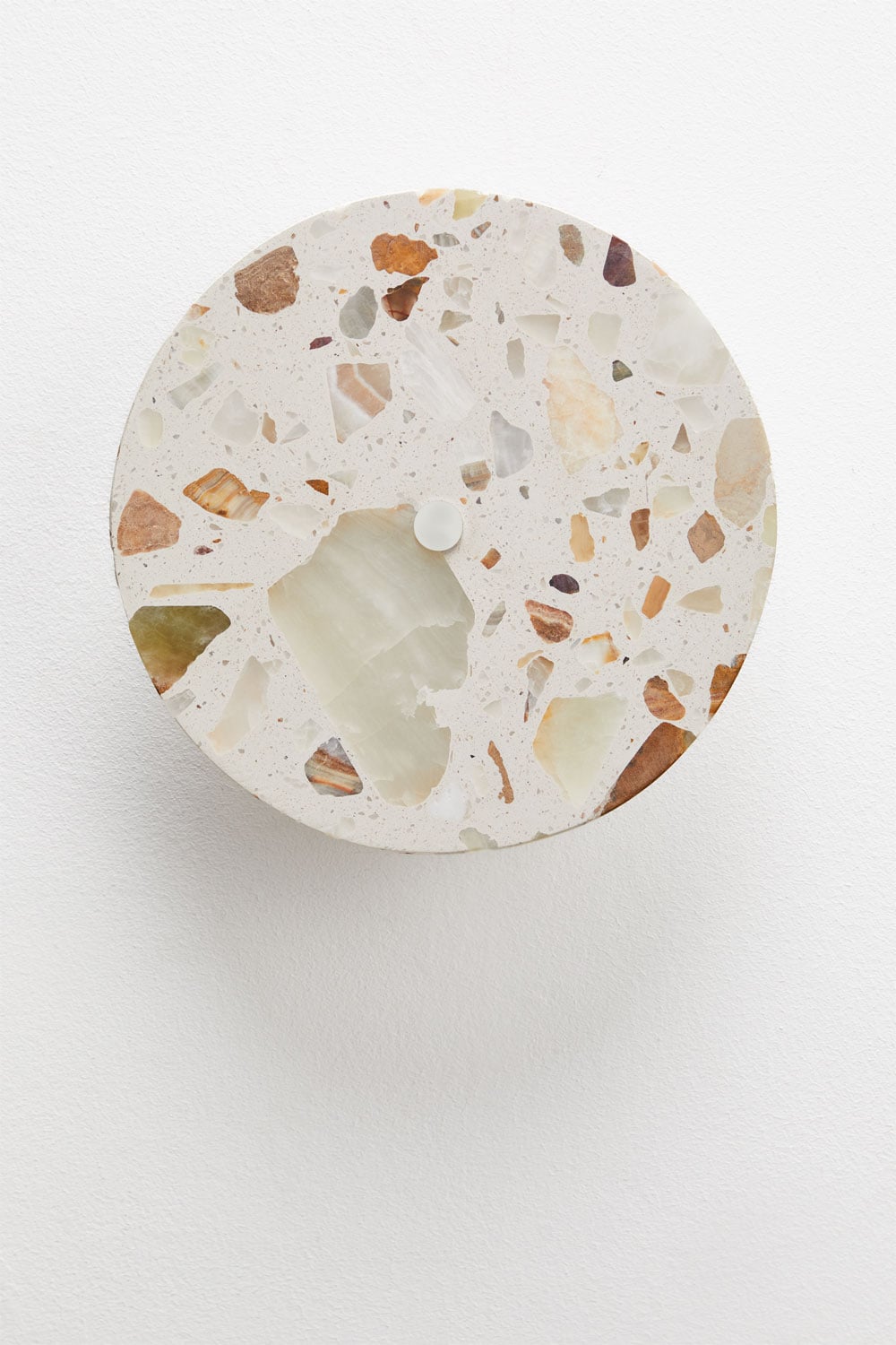 Applique murale Ø20 cm LED en pierre naturelle Balduina, image de la galerie 3